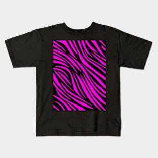 Pink Zebra Kids T-Shirt